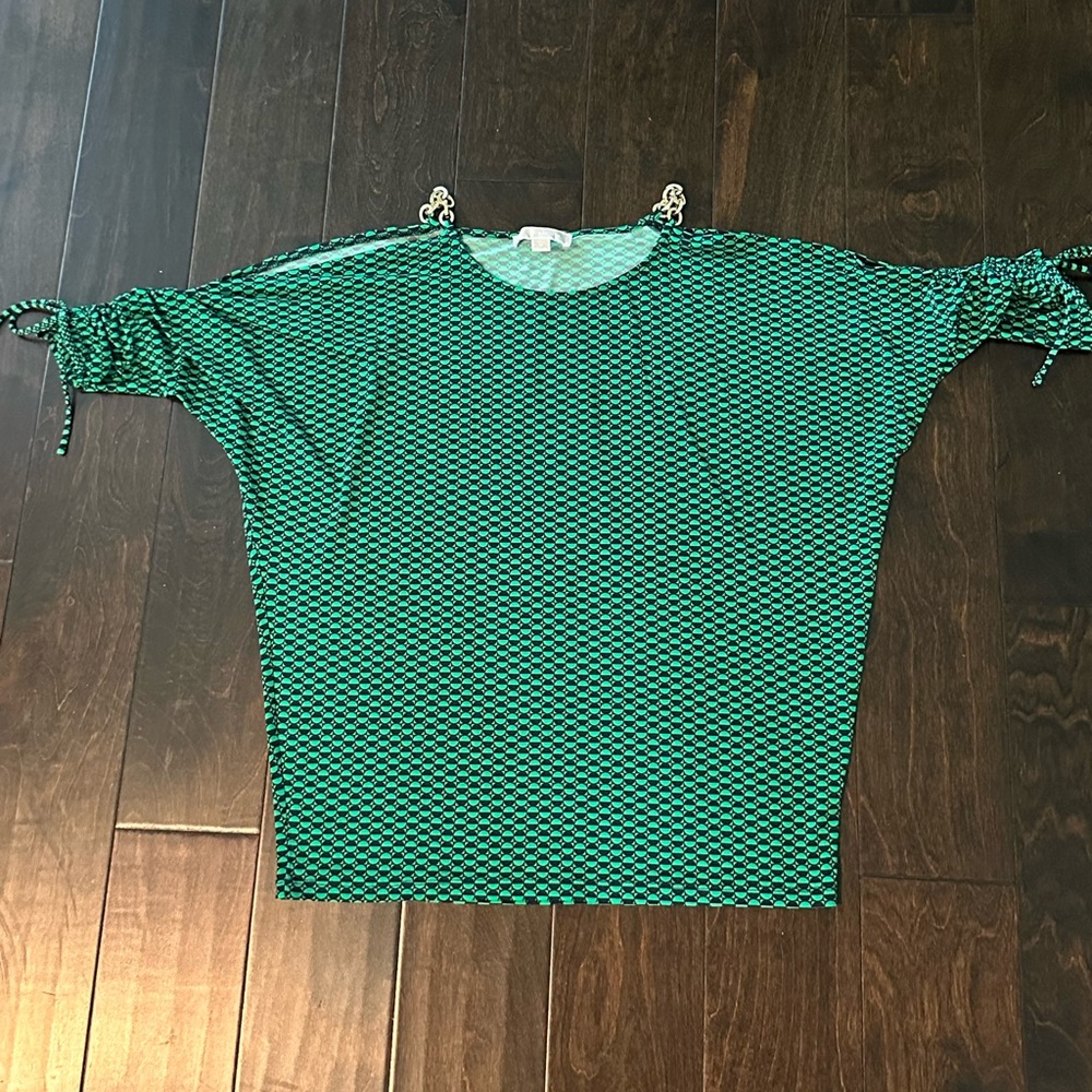 Michael Kors cold shoulder blouse